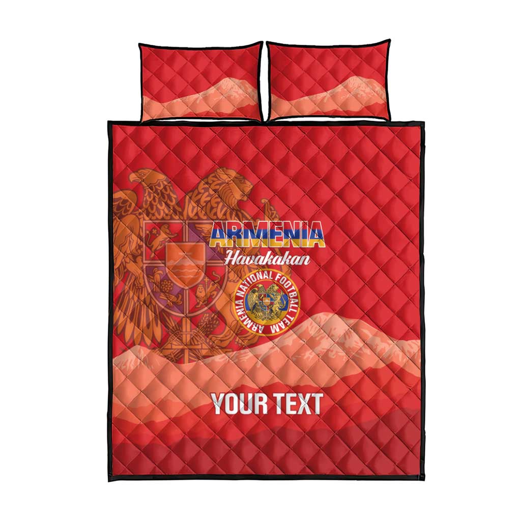 Custom Armenia Football Quilt Bed Set Come On Havakakan