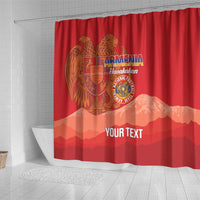 Custom Armenia Football Shower Curtain Come On Havakakan
