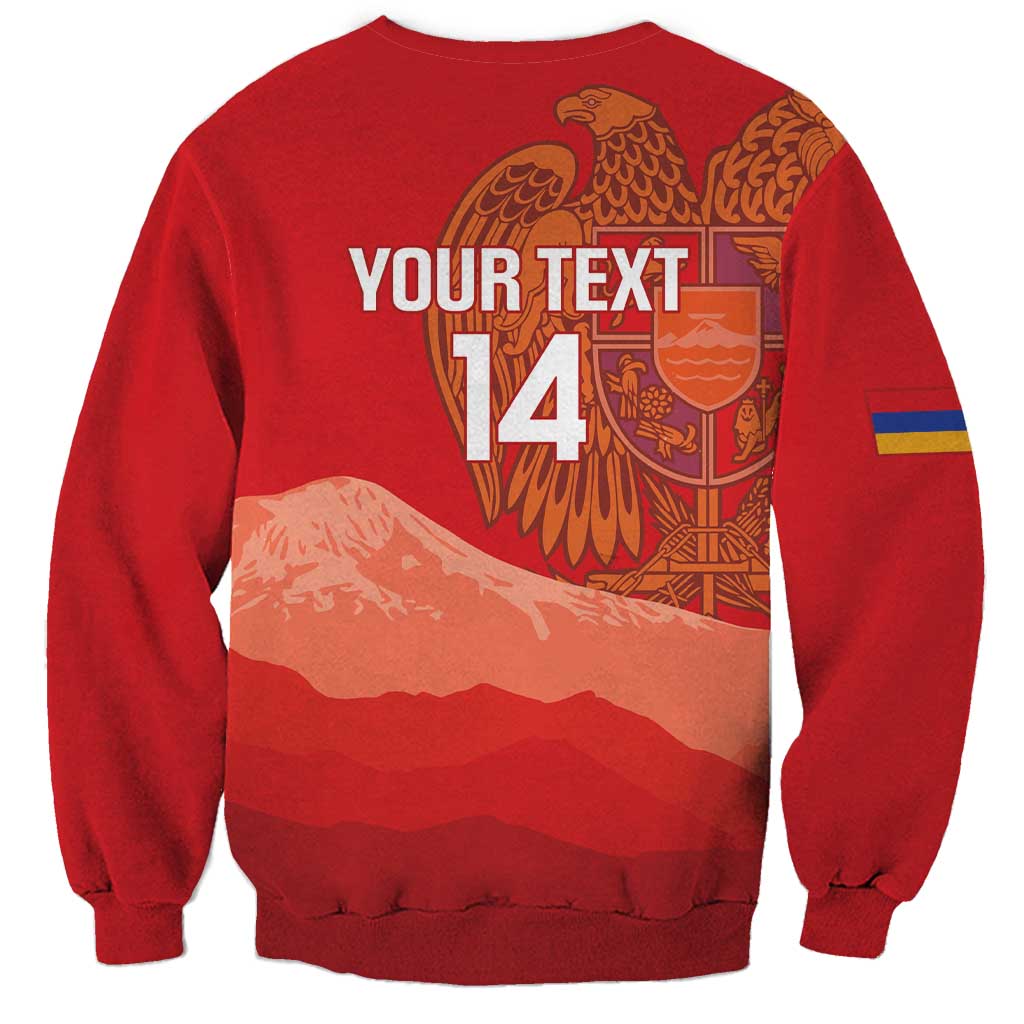 Custom Armenia Football Sweatshirt Come On Havakakan