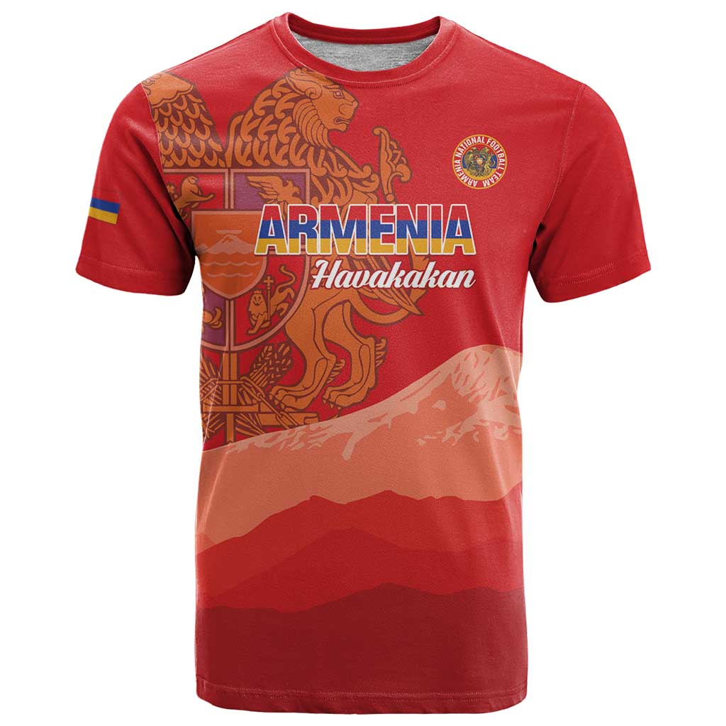 Custom Armenia Football T Shirt Come On Havakakan