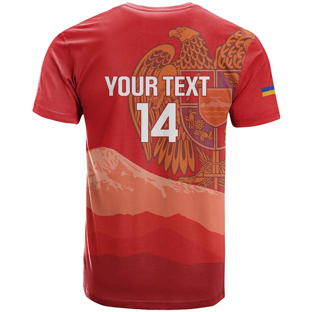 Custom Armenia Football T Shirt Come On Havakakan
