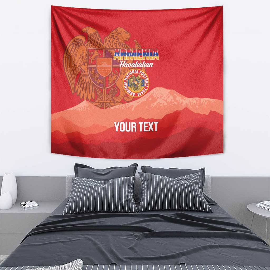 Custom Armenia Football Tapestry Come On Havakakan