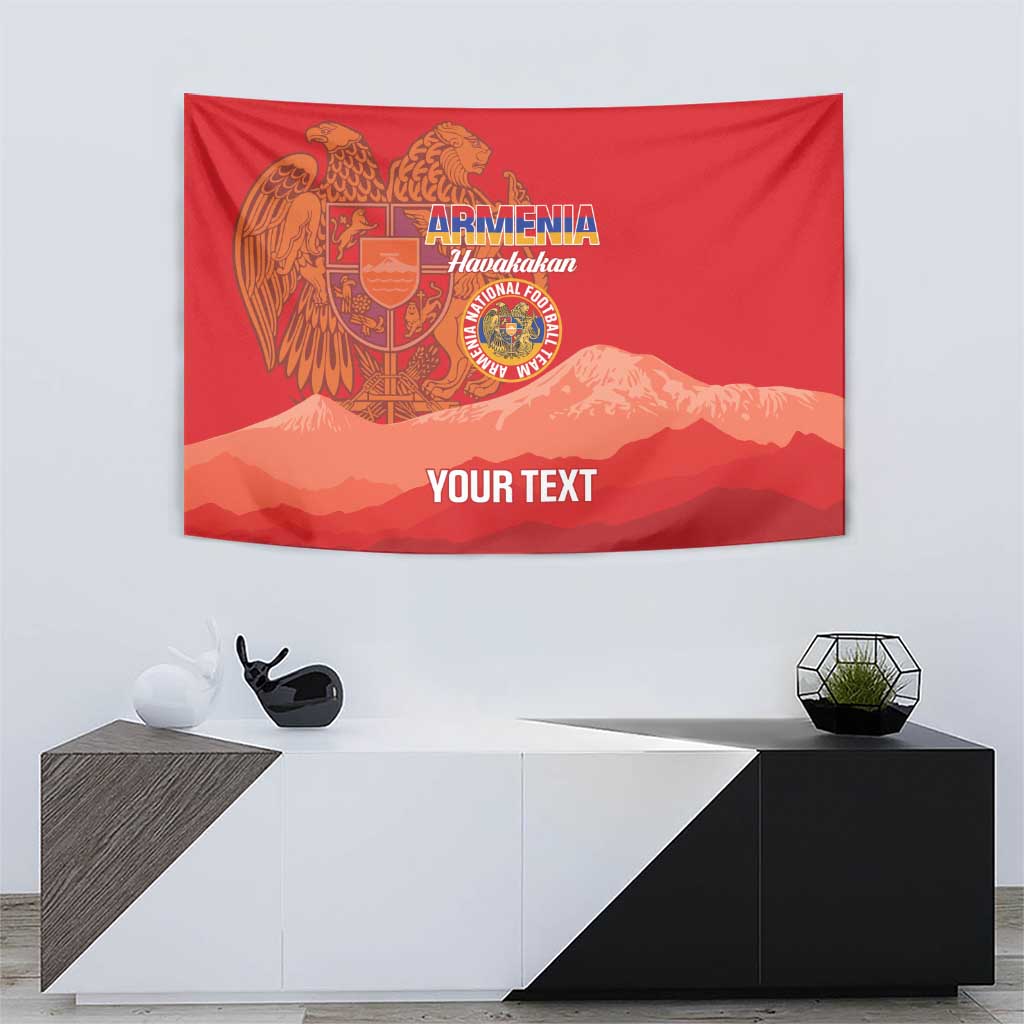 Custom Armenia Football Tapestry Come On Havakakan