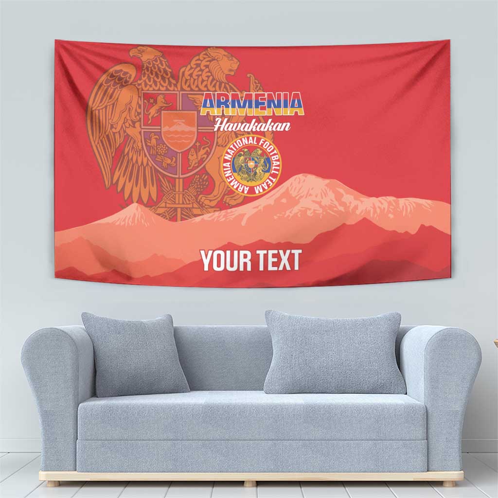 Custom Armenia Football Tapestry Come On Havakakan