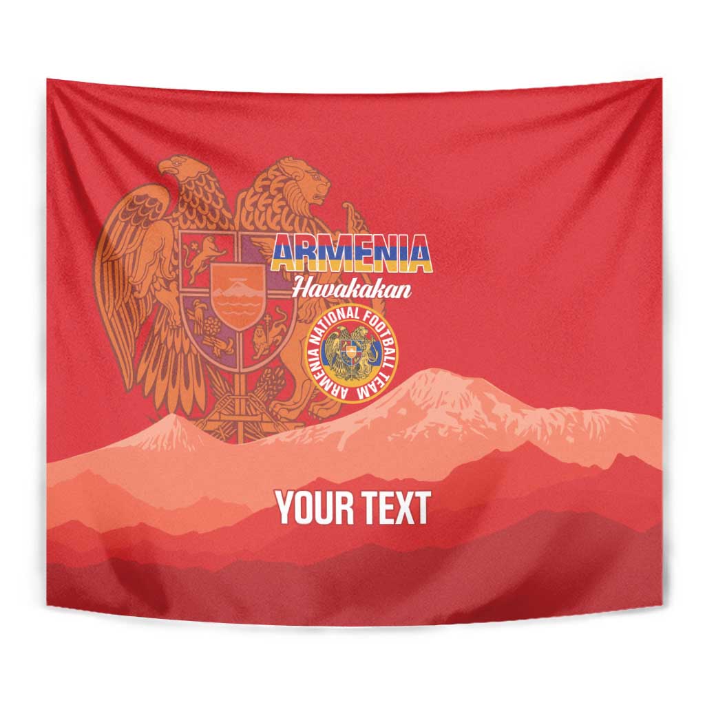 Custom Armenia Football Tapestry Come On Havakakan