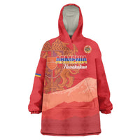 Custom Armenia Football Wearable Blanket Hoodie Come On Havakakan