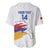 Custom Armenia Football Baseball Jersey Armenian Map Knot Pattern