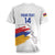 Custom Armenia Football Rugby Jersey Armenian Map Knot Pattern