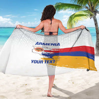 Custom Armenia Football Sarong Armenian Map Knot Pattern