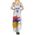 Custom Armenia Football Summer Maxi Dress Armenian Map Knot Pattern
