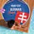 Custom Slovakia Football Beach Blanket Come On Sokoli Falcon Pattern