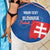 Custom Slovakia Football Beach Blanket Come On Sokoli Falcon Pattern