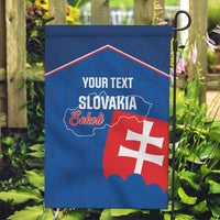 Custom Slovakia Football Garden Flag Come On Sokoli Falcon Pattern