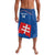 Custom Slovakia Football Lavalava Come On Sokoli Falcon Pattern