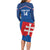 Custom Slovakia Football Long Sleeve Bodycon Dress Come On Sokoli Falcon Pattern