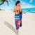 Custom Slovakia Football Sarong Come On Sokoli Falcon Pattern