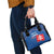 Custom Slovakia Football Shoulder Handbag Come On Sokoli Falcon Pattern