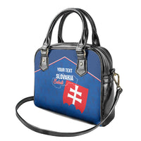 Custom Slovakia Football Shoulder Handbag Come On Sokoli Falcon Pattern