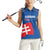 Custom Slovakia Football Women Sleeveless Polo Shirt Come On Sokoli Falcon Pattern