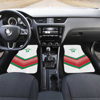 Custom Italy Football Car Mats Go Gli Azzurri Italian Wolf