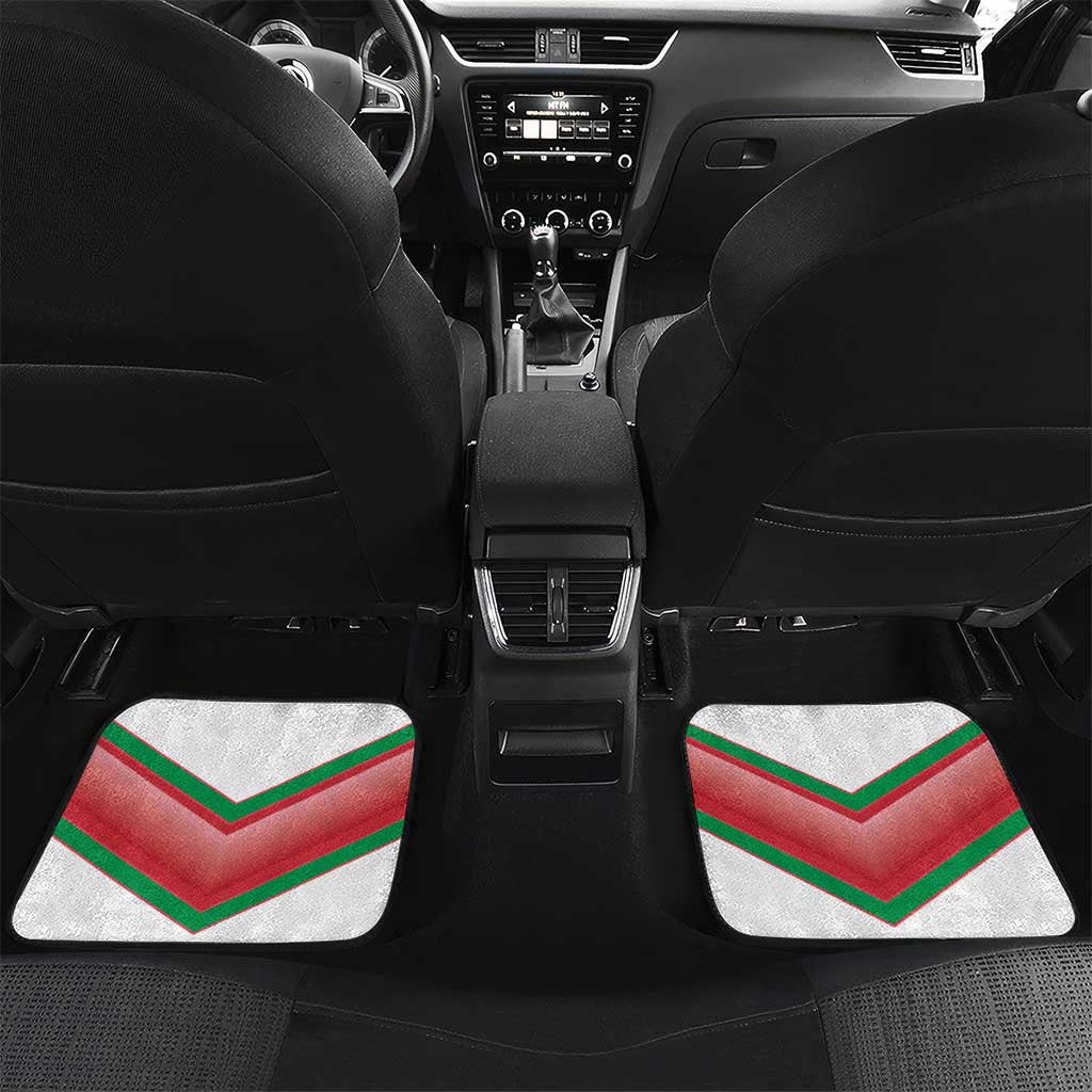 Custom Italy Football Car Mats Go Gli Azzurri Italian Wolf