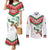 Custom Italy Football Couples Matching Mermaid Dress and Long Sleeve Button Shirt Go Gli Azzurri Italian Wolf