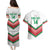 Custom Italy Football Couples Matching Puletasi and Hawaiian Shirt Go Gli Azzurri Italian Wolf