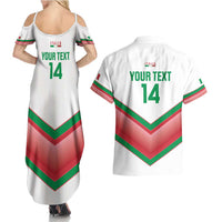 Custom Italy Football Couples Matching Summer Maxi Dress and Hawaiian Shirt Go Gli Azzurri Italian Wolf
