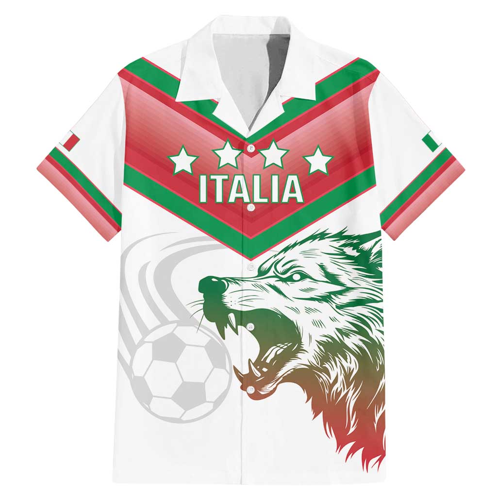Custom Italy Football Family Matching Mermaid Dress and Hawaiian Shirt Go Gli Azzurri Italian Wolf