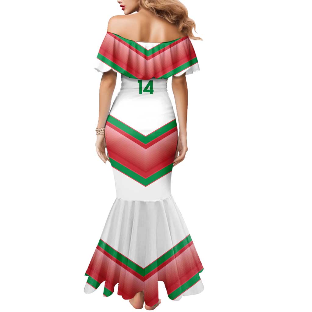 Custom Italy Football Family Matching Mermaid Dress and Hawaiian Shirt Go Gli Azzurri Italian Wolf