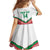 Custom Italy Football Family Matching Off Shoulder Maxi Dress and Hawaiian Shirt Go Gli Azzurri Italian Wolf