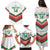 Custom Italy Football Family Matching Puletasi and Hawaiian Shirt Go Gli Azzurri Italian Wolf
