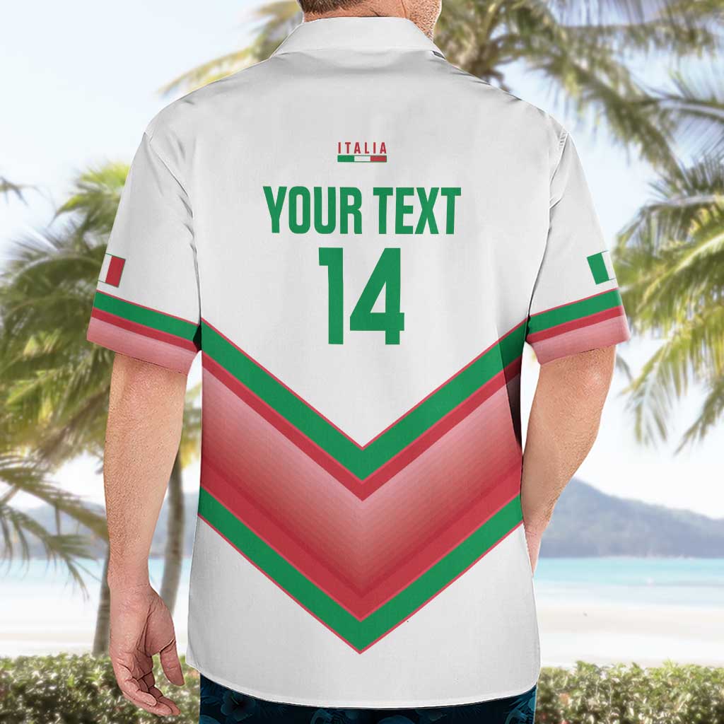Custom Italy Football Hawaiian Shirt Go Gli Azzurri Italian Wolf