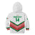 Custom Italy Football Kid Hoodie Go Gli Azzurri Italian Wolf
