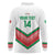 Custom Italy Football Long Sleeve Polo Shirt Go Gli Azzurri Italian Wolf