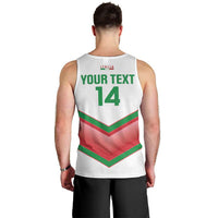 Custom Italy Football Men Tank Top Go Gli Azzurri Italian Wolf