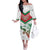 Custom Italy Football Off The Shoulder Long Sleeve Dress Go Gli Azzurri Italian Wolf