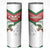 Custom Italy Football Skinny Tumbler Go Gli Azzurri Italian Wolf