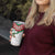 Custom Italy Football Tumbler Cup Go Gli Azzurri Italian Wolf