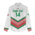 Custom Italy Football Women Casual Shirt Go Gli Azzurri Italian Wolf