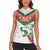 Custom Italy Football Women Sleeveless Polo Shirt Go Gli Azzurri Italian Wolf