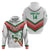 Custom Italy Football Zip Hoodie Go Gli Azzurri Italian Wolf