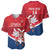 Custom Serbia Football Baseball Jersey Come On Ealges Coat Of Arms Style