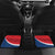 Custom Serbia Football Car Mats Come On Ealges Coat Of Arms Style