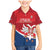 Custom Serbia Football Family Matching Mermaid Dress and Hawaiian Shirt Come On Ealges Coat Of Arms Style