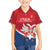 Custom Serbia Football Family Matching Off Shoulder Maxi Dress and Hawaiian Shirt Come On Ealges Coat Of Arms Style