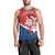 Custom Serbia Football Men Tank Top Come On Ealges Coat Of Arms Style