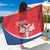 Custom Serbia Football Sarong Come On Ealges Coat Of Arms Style