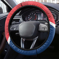 Serbia Football Steering Wheel Cover Come On Ealges Coat Of Arms Style