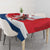 Custom Serbia Football Tablecloth Come On Ealges Coat Of Arms Style